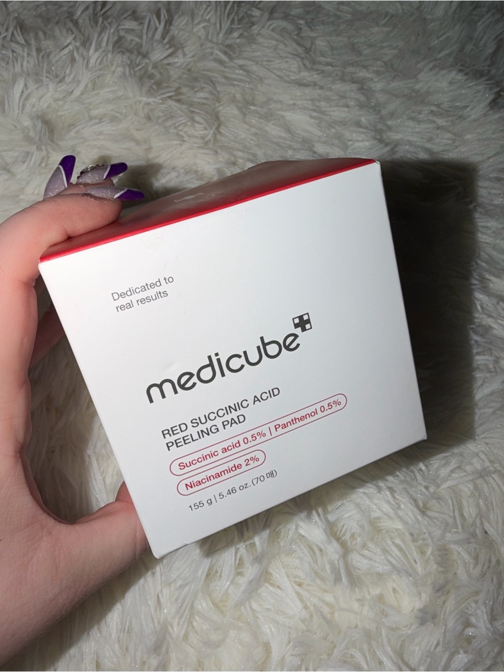 NWB Medicube Red Succinic Acid Peeling Pads